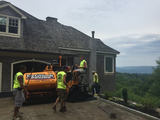 Driveway milling and paving in Hudson Valley